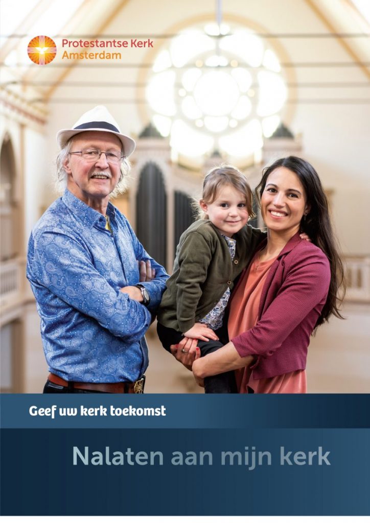 Voorkant van de PKA-flyer over nalatenschap