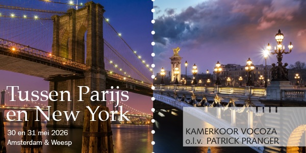 Concert: Tussen Parijs en New York (in Amsterdam)